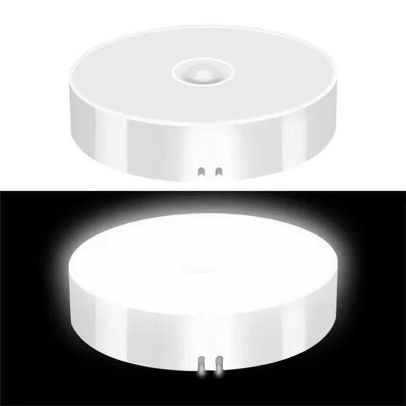 GlowSense™ Motion Sensor Night Light – USB Rechargeable Wireless LED Lamp