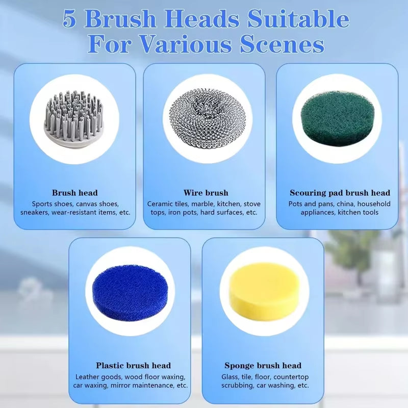 HydroScrub™ Cordless Power Scrubber