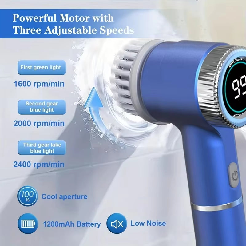 HydroScrub™ Cordless Power Scrubber