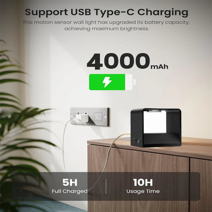LumiAura™ Wireless Motion Sensor Wall Light
