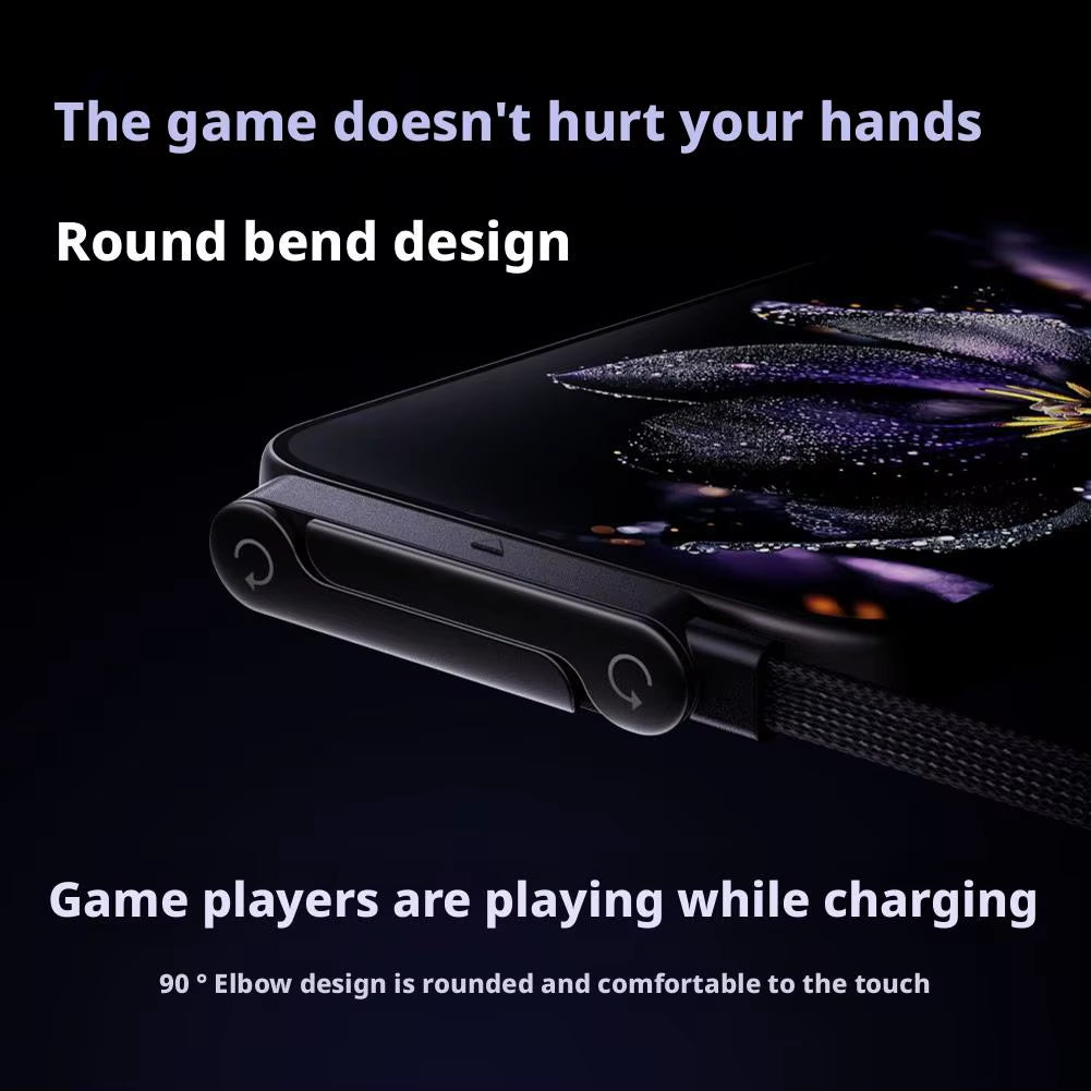 OmniFlex™ 2-in-1 Fast Charging Cable & Invisible Stand