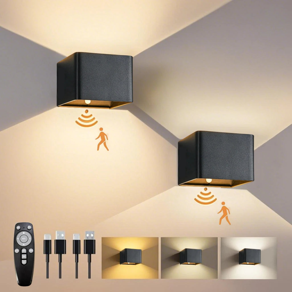 LumiAura™ Wireless Motion Sensor Wall Light